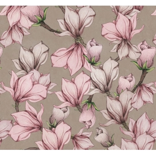 Nappe Fibrane 138cmx15ml Bergamo Magnolie - DC TABLE