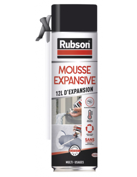 Mousse Multi-Usages 12L d'Expansion 300ml - RUBSON