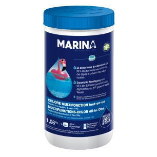 Chlore Multifonction 8 Galets 135g TP2 1.08kg - MARINA