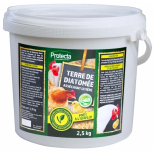 Terre de Diatomée Barrière Minéral et Asséchante - 133300 - 2.5KG - PROTECTA