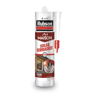 Mastic Maison Sols & Terrasses Gris 280ml - RUBSON