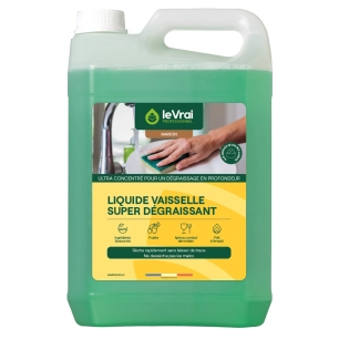 Liquide Vaisselle Super Dégraissant 5L - LE VRAI