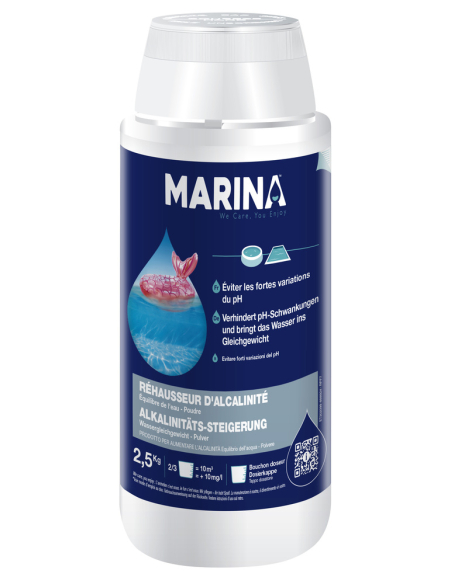 Rehausseur d'Alcalinité 2.5kg - MARINA