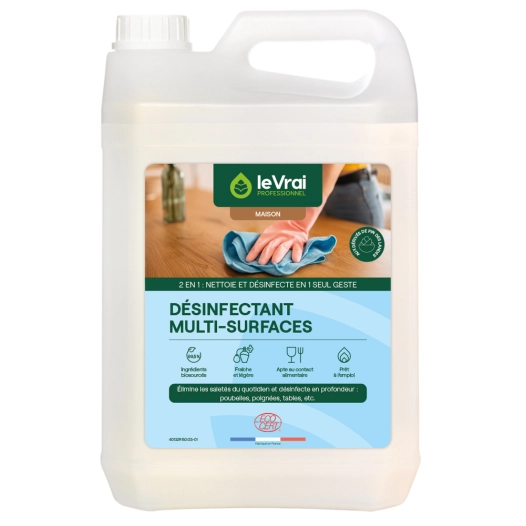 Désinfectant Multi-Surfaces 5L - LE VRAI
