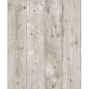 L28507 Papier Peint Vinyle Grainé sur Intissé Planche Tribale Blanche - DECORAMA