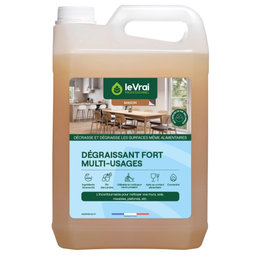 Nettoyant Dégraissant Fort Multi-usages 5L - LE VRAI
