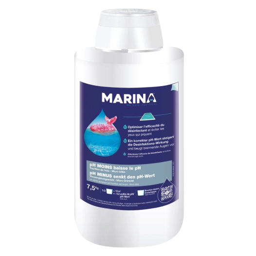 pH Moins Micro Billes 7.5kg - MARINA