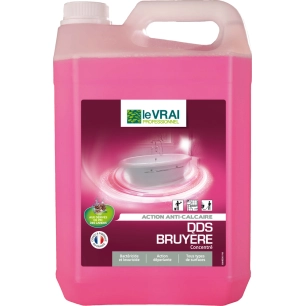 Détergent Désinfectant Sanitaires Bruyère 5L TP2 - LE VRAI