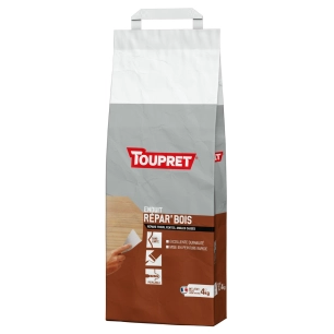 Enduit Repar'Bois Poudre 4kg - TOUPRET