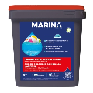 Chlore Choc Action Rapide Mini Galets 20g 5kg - MARINA