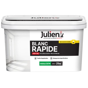 Blanc Rapide Satin - 165735 - Blanc - 2.5L - JULIEN