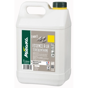 Essence à la Térébenthine Nouvelle Formule 5L - MIEUXA