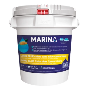 Long Blue Chlore Galets 250g 3kg - MARINA