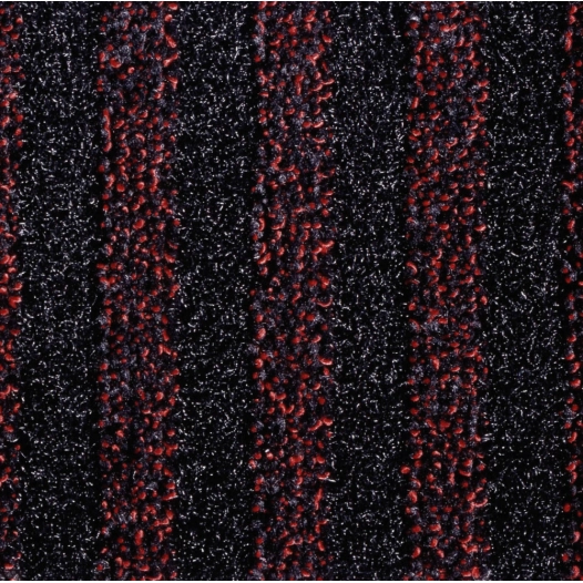 Tapis Tufté Twinmat Evo Rouge Rouleau Largeur 2.05m Epaisseur 8mm, à la coupe - BTB