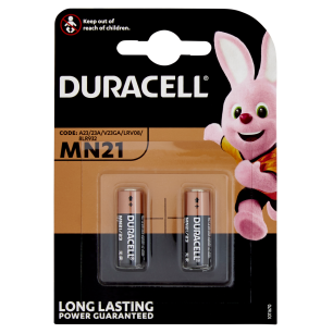 Piles Spéciales MN21 V23GA 12V Blister de 2 - DURACELL