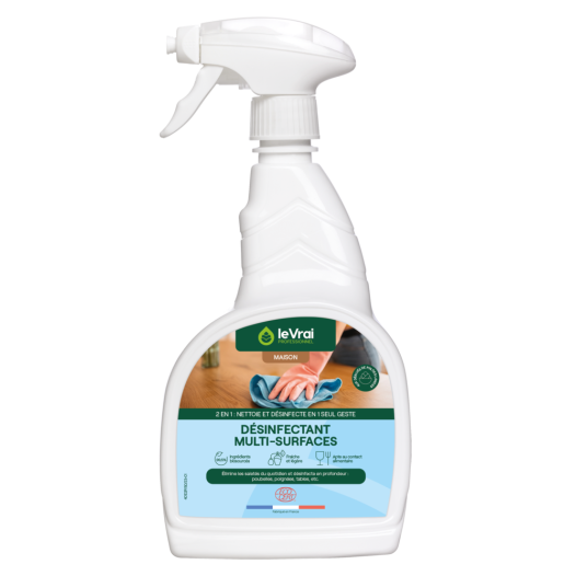 Désinfectant Multi-Surfaces Pistolet 750ml - LE VRAI