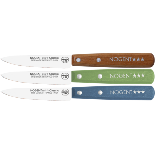 Couteau d'Office Bois 9cm Couleur - NOGENT 3 ETOILES