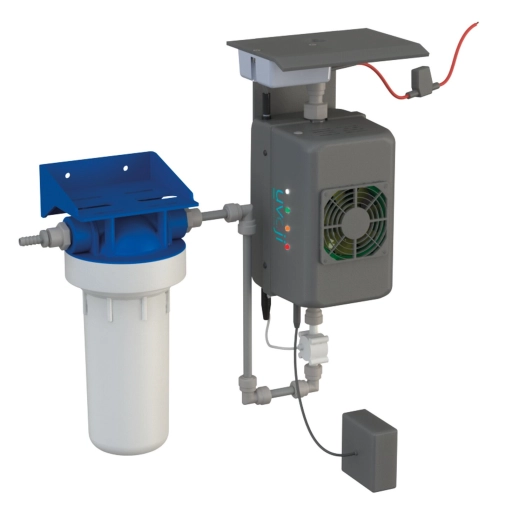 Pack Purificateur d'eau UV-C et charbon actif Oji Pure 16L/min pour camping-car - UVOJI