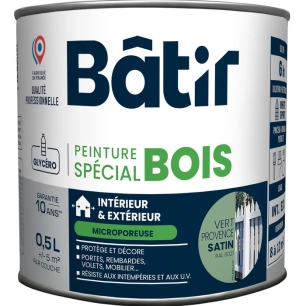 p/bois sat 0,5l vert p ral6021