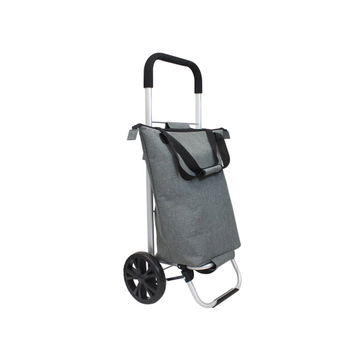 chariot de supermarché - 60 l - grandes roues - sac amovible