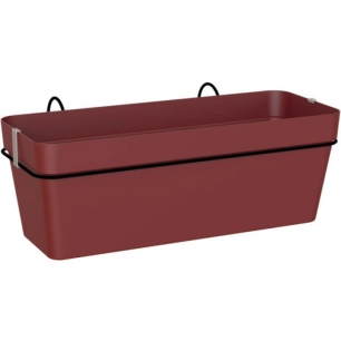 Jardinieres capri 12,5 l avec reserve et kit - rouge