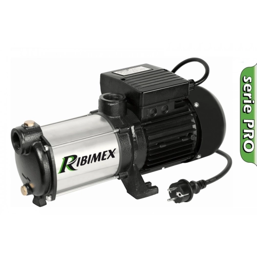 Pompe à eau de surface grand débit multi-cellulaire inox 5 turbines 2300W - 5,8 bars - RIBIMEX