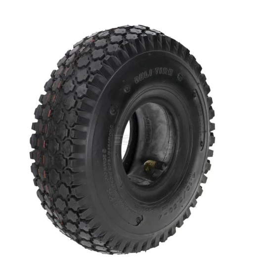 Pneu + chambre à air 4.10/3.50-4 4 plis HF-201 - KRAMP