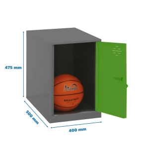 Casier-Armoire SIMONLOCKER DISM. MINI 475x400x500 mm ANT/VER ANTRACITE/VERT 475x400x500 - SIMONRACK