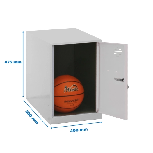 Casier-Armoire SIMONLOCKER DISM. MINI 475x400x500 mm GRIS GRIS TAQUILLA 475x400x500 - SIMONRACK