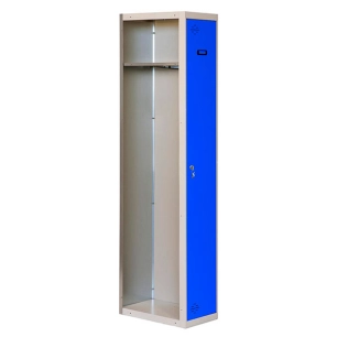 Casier-Armoire SIMONLOCKER PROF.DISM.SINGLE 1/1 300 ADDI GR/BL GRIS/BLEU 1800x300x500 - SIMONRACK