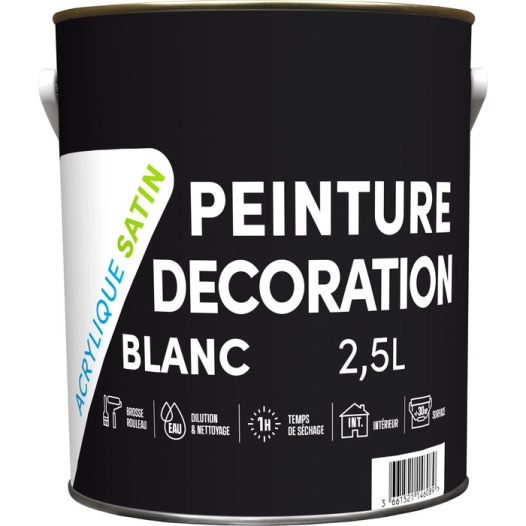 tdp peint. acrylique sat. 2.5l