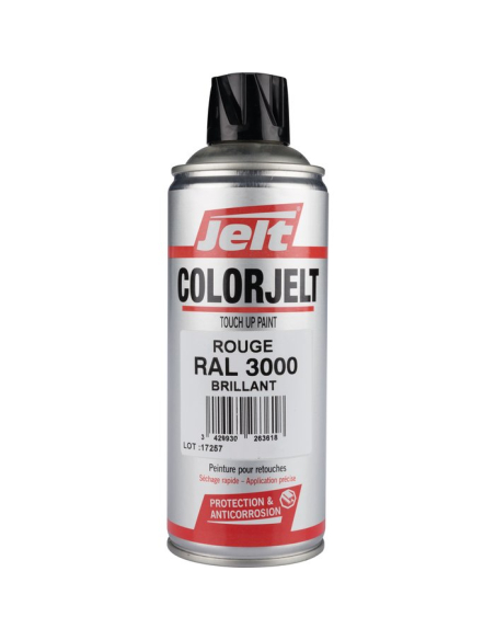 aerosol peinture rouge feu