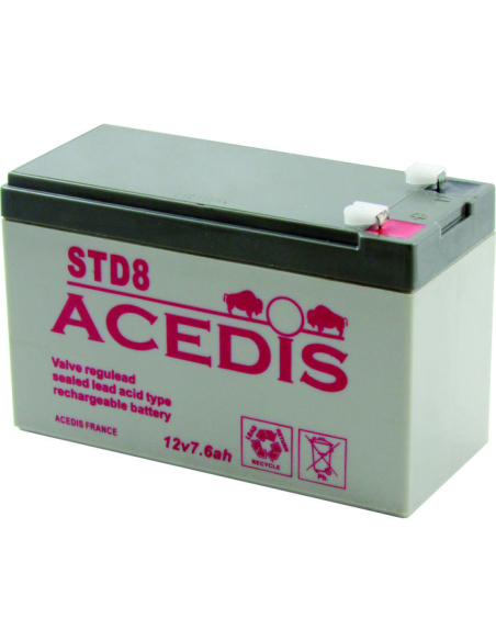 batterie plomb 12v7,7ah