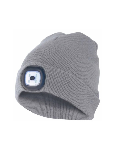 Bonnet LED Rechargeable Éclairage mains libres intégré - Velamp