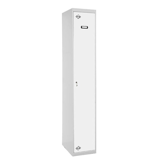 Casier-Armoire SIMONLOCKER PROF.DISM.SINGLE 1/1 300 INI GR/BL GRIS/BLANC 1800x300x500 - SIMONRACK