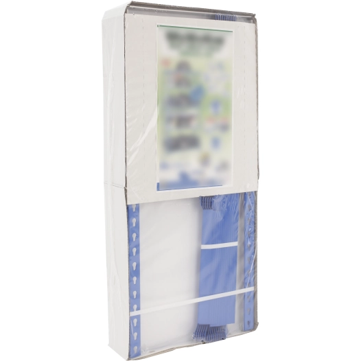 Etagère légère sans vis SIMONCLICK 5/500 GRIS/GALVA GRIS/GALVA 1800x900x500 - SIMONRACK