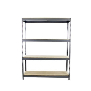 Etagère sans vis ECOFORTE 1804-4 CHIPBOARD GRIS/BOIS GRIS/BOIS 2000x1800x450 - SIMONRACK