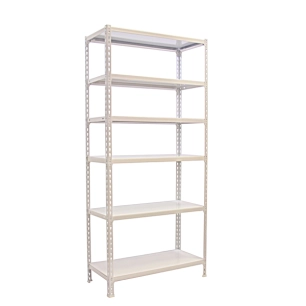 Etagère légère sans vis SIMONCLICK 6/400 BLANC/BLANC BLANC 2500x900x400 - SIMONRACK