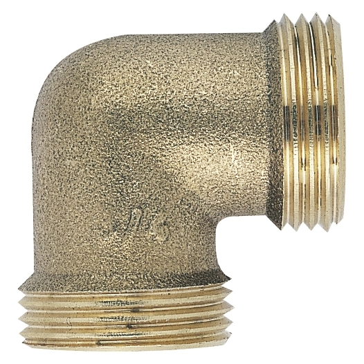 coude 90° laiton mm 33x42