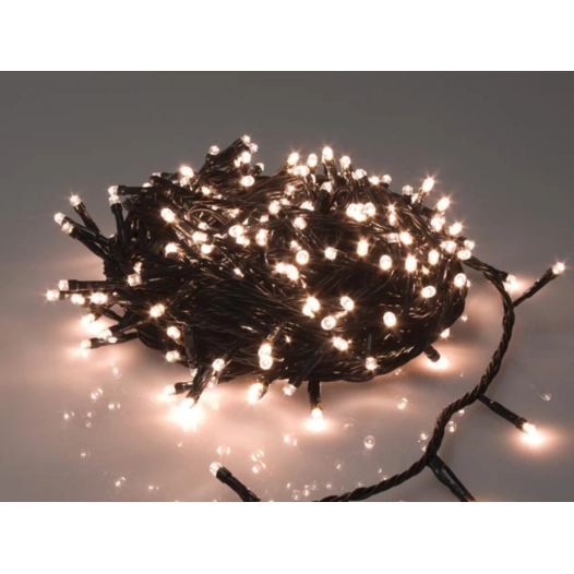 maxilight led - 20 m - 300 lampes blanc arizona - fil vert