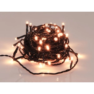 maxilight led - 8 m - 120 lampes blanches arizona - fil vert - 24 v