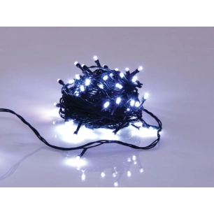 novalight led - 12 m - 80 lampes blanches - fil vert