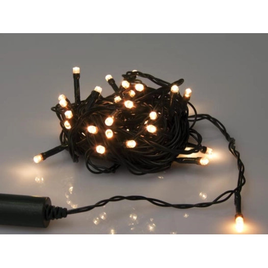 novalight led - 6 m - 40 lampes blanc arizona - fil vert