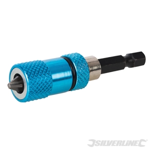 Silverline - Porte-embout pour cloisons sèches - Queue 6 pans 1/4''