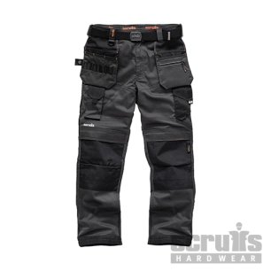 Scruffs - Pantalon de travail graphite Pro Flex avec poches-étuis - Taille 50 R