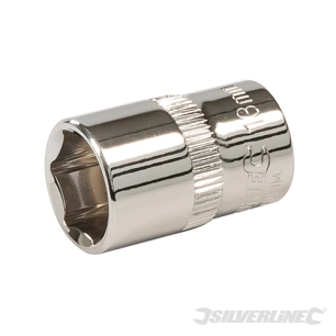 Silverline - Douille métrique 3/8'' 6 pointes - 13 mm