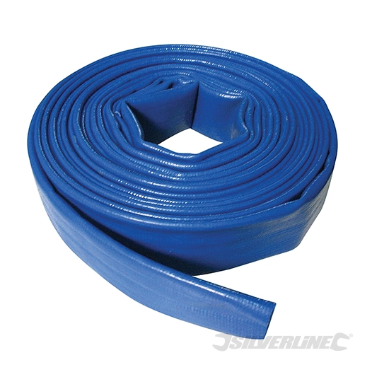 Silverline - Tuyau souple plat, 10 mm - 50 mm