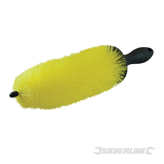 Silverline - Brosse extra longue pour nettoyage auto - 370 mm