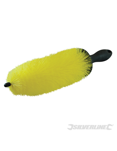Silverline - Brosse extra longue pour nettoyage auto - 370 mm