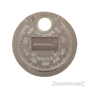 Silverline - Cale d'épaisseur pour bougie d'allumage - 0,5 - 2,55 mm / 0,02 - 0,1''